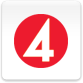 TV4 - Frekvens: 210,25MHz - Kanal: 10 - Analog lyd: Nicam - Sendes:Analogt,Digitalt